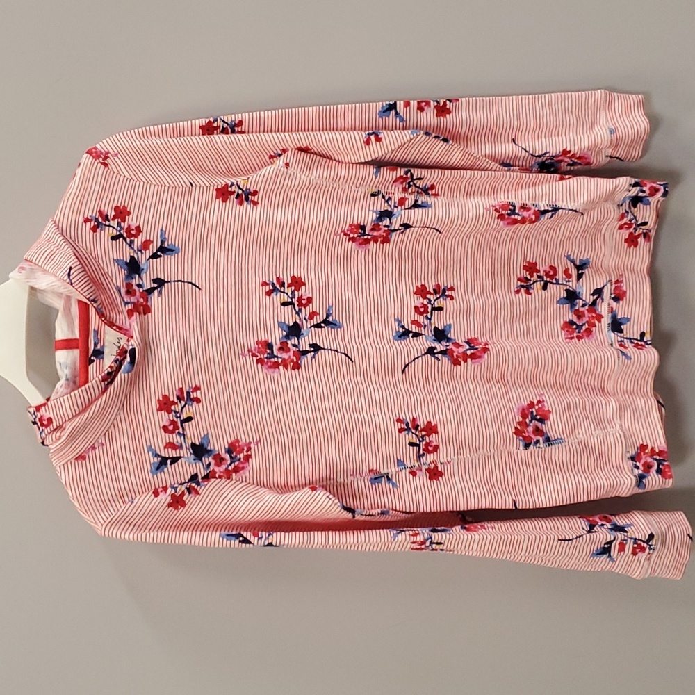 Joules girl hooded long sleeve